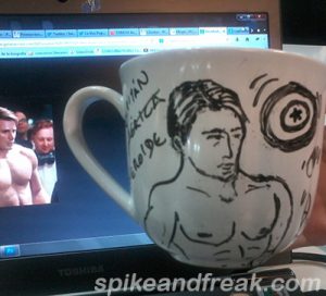 Taza del Capitán América
