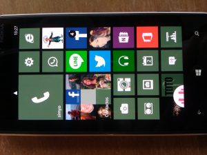 nokia Lumia captura de pantalla