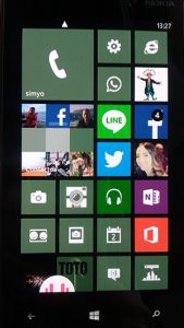 nokia Lumia captura de pantalla