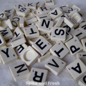 Fichas letras scrabble