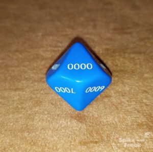 Dado jumbo 0000-9999