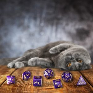 CATS Modern Dice Set: Purrito- set de dados