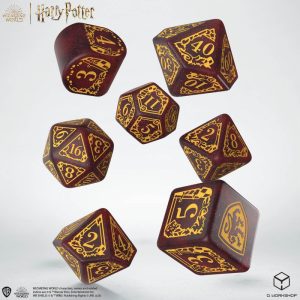 Harry Potter. Gryffindor Modern Dice Set -Set de dados rojo