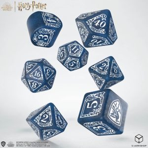 Harry Potter. Ravenclaw Modern Dice Set -set de dados azul