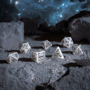 Space Dice Set: Apollo. Set de 7 Dados