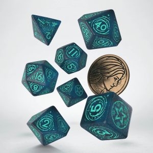 Set de dados de Witcher- The Witcher Dice Set. Yennefer - Sorceress Supreme